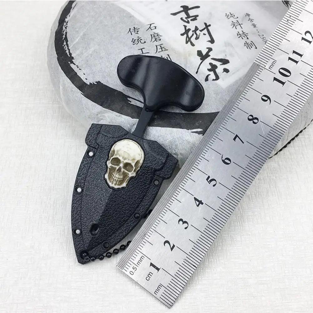 Survival Cutter Mini Skull Necklace Knife Survival Multitool Fruit Knife Bottle Opener Tactical Camping Equipment самооборона 캠핑 - Outdoorsavage