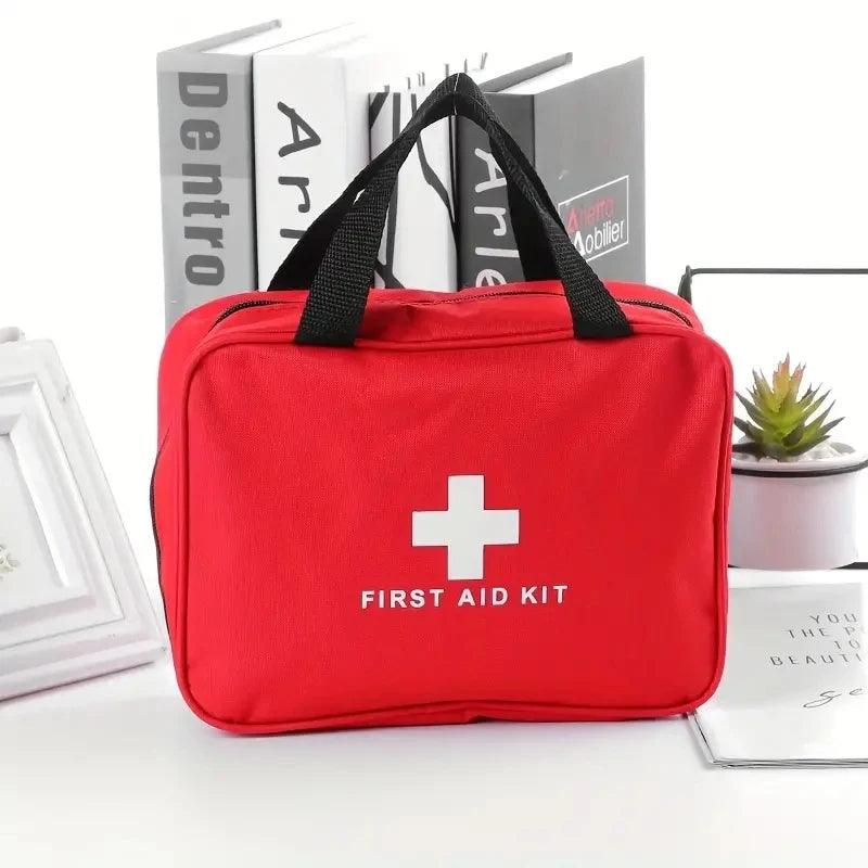 Emergency First Aid Kit With 184 Pieces, Portable Survival First Aid Kit For Home Outdoor Rescue - Outdoorsavage