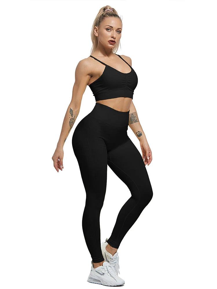 Women Leggings Bubble Butt Fitness Legging Slim High Waist Leggins Mujer Seamless Fitness Legging - Outdoorsavage