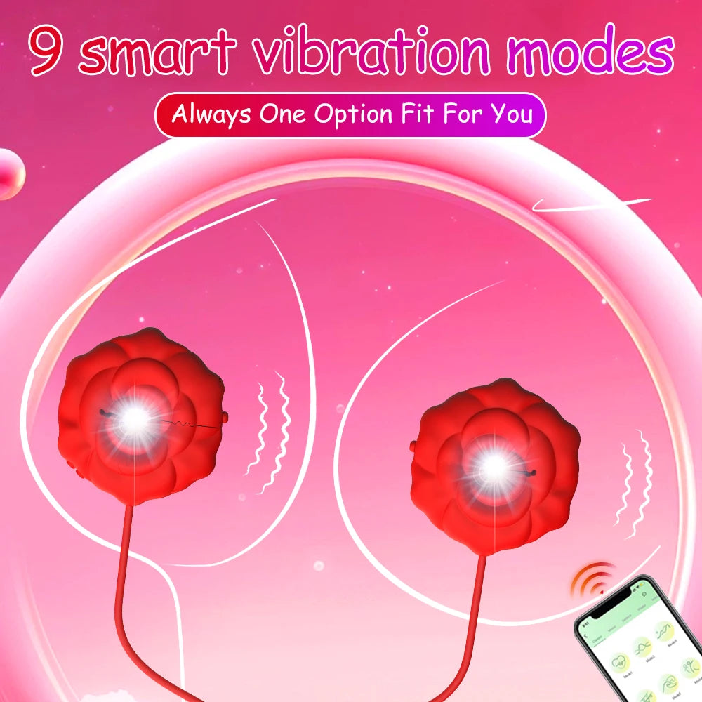 Nipple Clamps Vibrator 9 Vibration