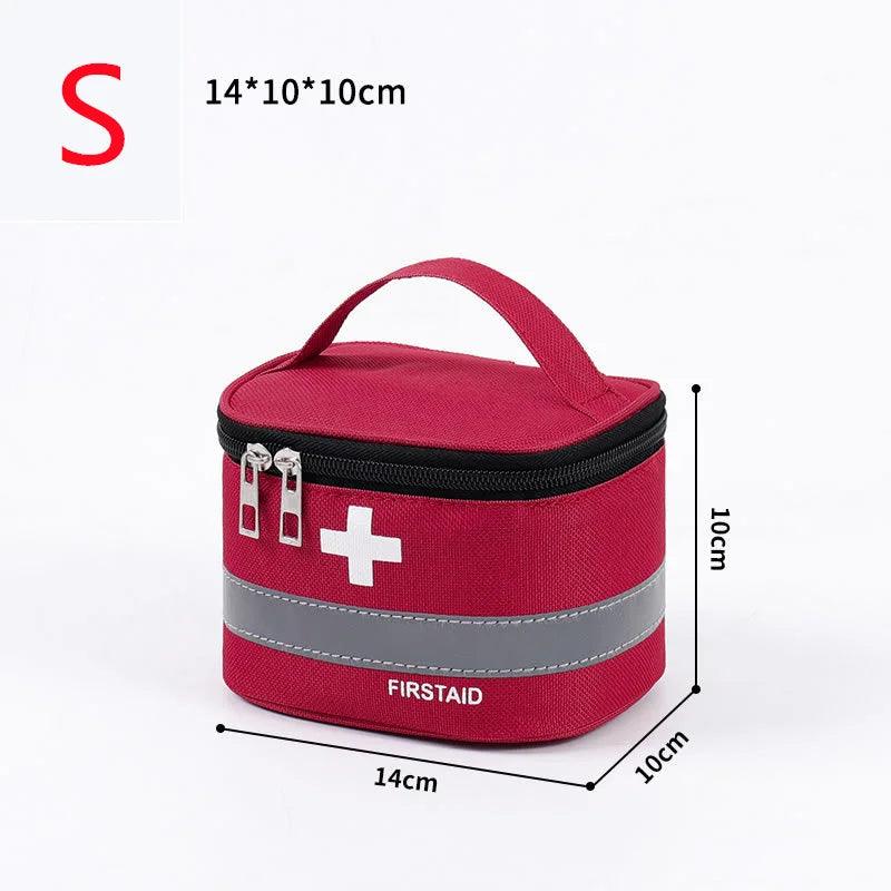 First Aid Kit Medicine Storage Bag Portable Outdoor Rescue Bag Household Children's Large Capacity Medical Kit Storage Organizer - Outdoorsavage