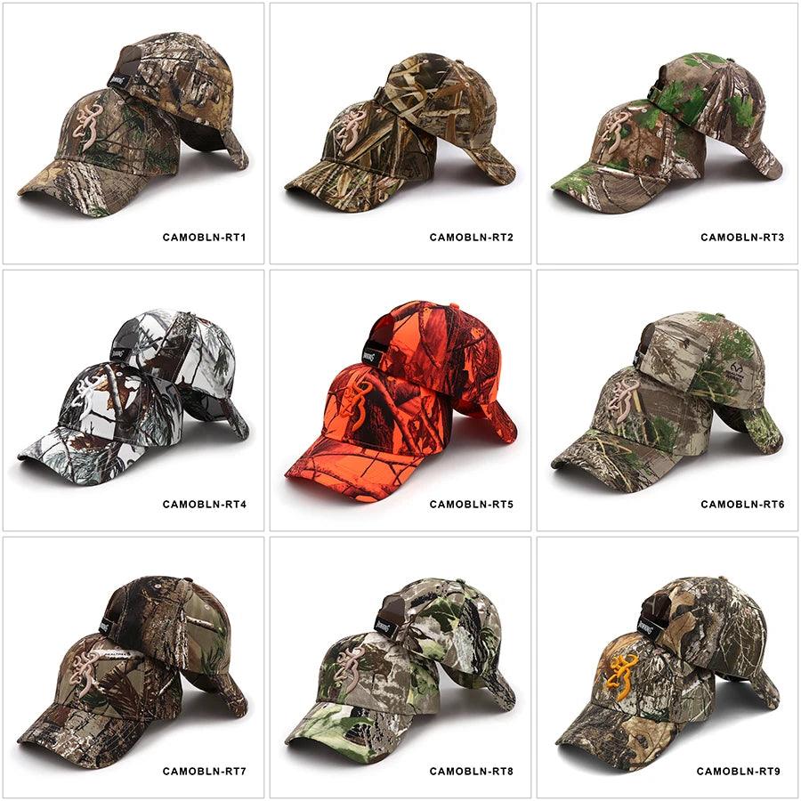 KOEP New Tree Camo Baseball Cap Fishing Caps Men Outdoor Hunting Camouflage Jungle Hat Hiking Casquette Hats - Outdoorsavage