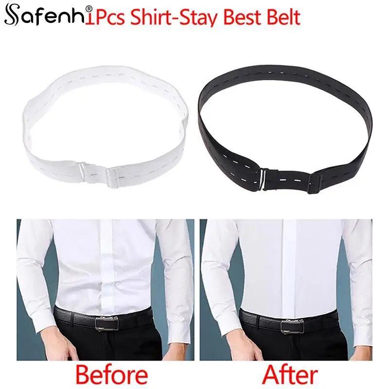 Men Women Shirt Stay Best Belt Non-slip Wrinkle-Proof Shirt Holder Straps Adjustable Belt Locking Belt Holder Near Shirt-Stay - Outdoorsavage