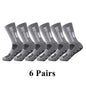 6Pairs/Lot 2023 New ANTI SLIP Tapedesign Football Socks Mid Calf Non-Slip Soccer Sport Cycling Sports Mens Sock EU38-45 - Outdoorsavage