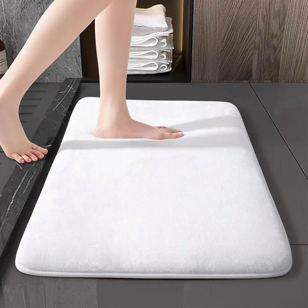 Super absorbent floor mat, super absorbent bath mat, super anti slip coral velvet bathroom floor mat, door mat - Outdoorsavage