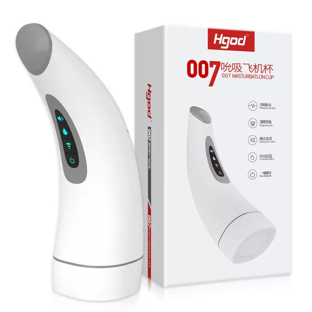 Air Sucking Heating Male Masturbator Automatic Vacuum