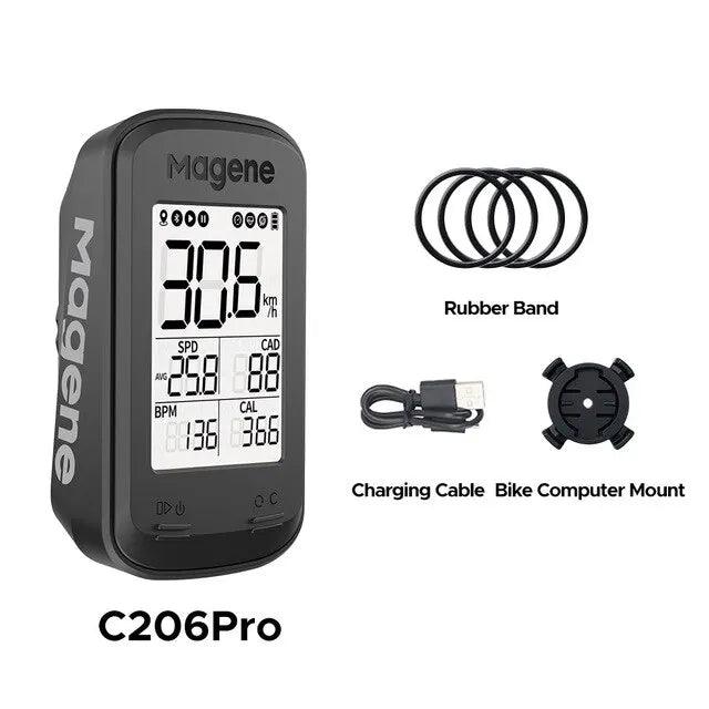 Magene Smart Bike Computer C206/PRO Wireless GPS Bicycle Speedometer Waterproof Road Mtb Cycling Odometer - Outdoorsavage