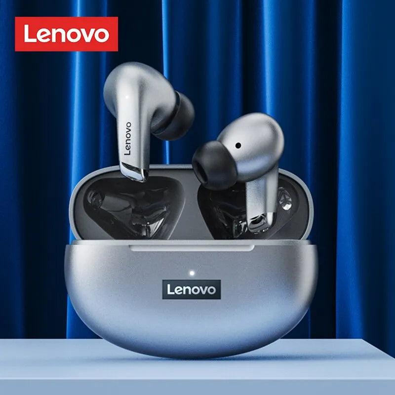 Original Lenovo LP5 Wireless Bluetooth Earbuds HiFi Music Earphones Headphones Sports Waterproof Headset With Mic Earbuds New - Outdoorsavage