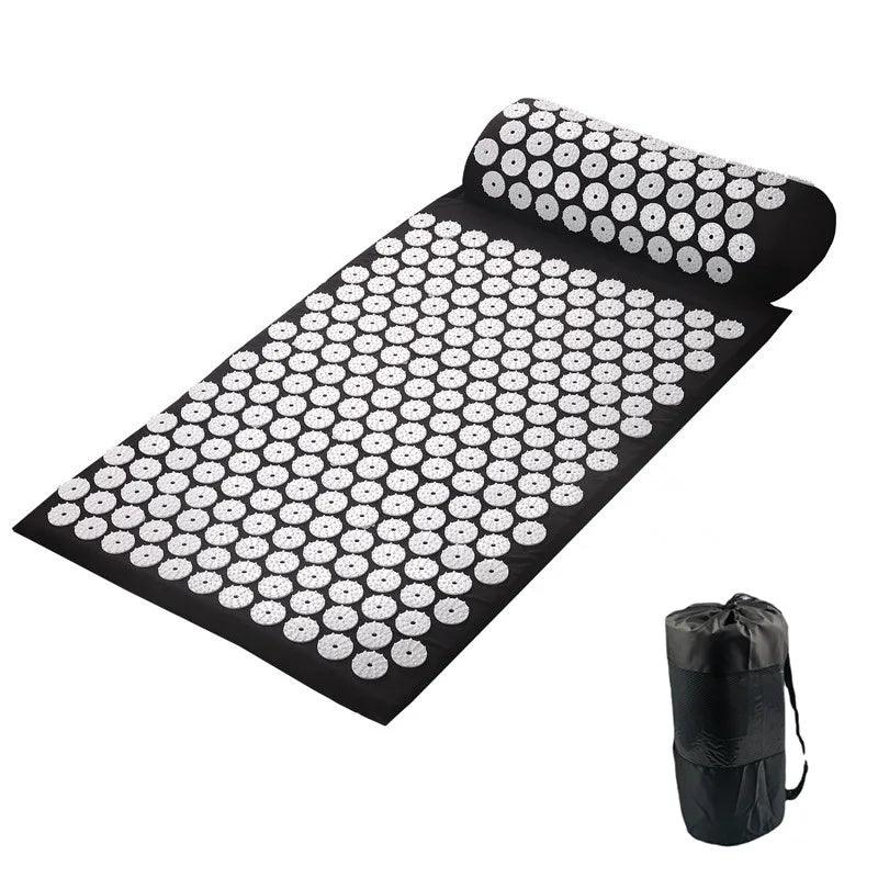 Massager Cushion Shakt Mat Massage Yoga Mat Acupressure Relieve Stress Back Body Pain Spike Mat Acupuncture Massage Mat - Outdoorsavage