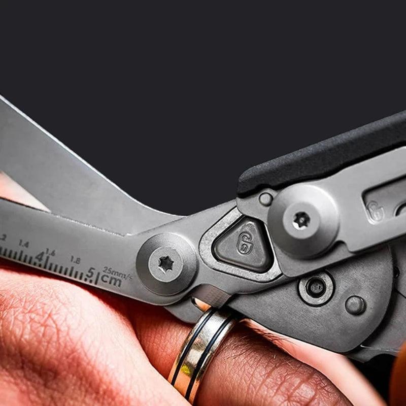 Raptor Shears Emergency Trauma Shears Medical Scissors Multitool EMT Shears Stainless Steel Foldable Scissors with Strap - Outdoorsavage