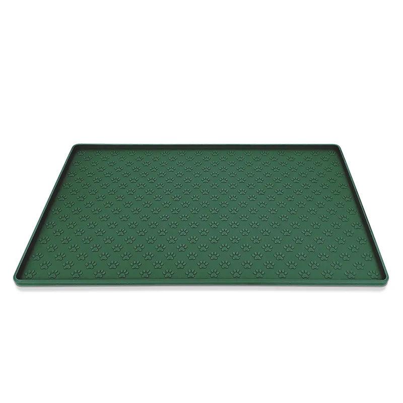 Pet Placemat Dog Food bowl Mat Cat Feed Mat Cat Dog Drinking Feeding Placemat Silicone Waterproof Pet Bowl Pad Feeder Mats - Outdoorsavage