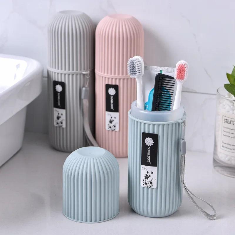 Portable Toothbrush Toothpaste Holder Toothbrush Case Farewell Hotel Disposable Toothbrush-paste Travel Camping Outdoor Bathroom - Outdoorsavage