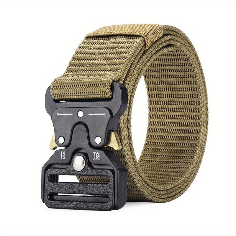 Men's Belt Outdoor Multi Function Belt High Quality Canvas For Nylon Male Luxury Belts Women's Sports Jeans Belt Neutral Belts - Outdoorsavage