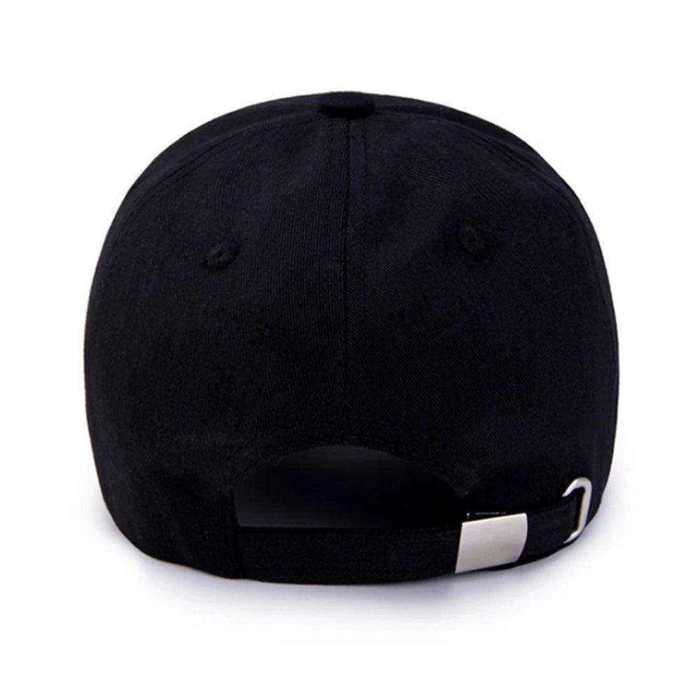 Hat Men and Women Spring and Summer Baseball Hipster Wild Black and White Leisure Travel Sun Protection Cap - Outdoorsavage