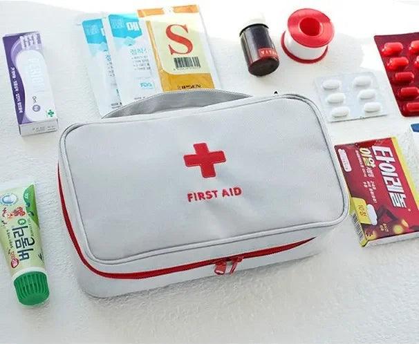 Empty Large First Aid Kits Portable Outdoor Survival Disaster Earthquake Emergency Bags Big Capacity Home/Car Medical Package - Outdoorsavage