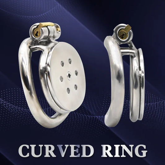 Stainless steel chastity cage