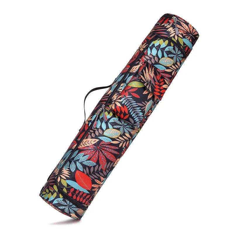 Yoga Bag Yoga Mat Bag Printed Men Women Sports Mat Bag Pilates Mat Backpack Fitness Dance Gym Mat Cover Sports Backpack - Outdoorsavage