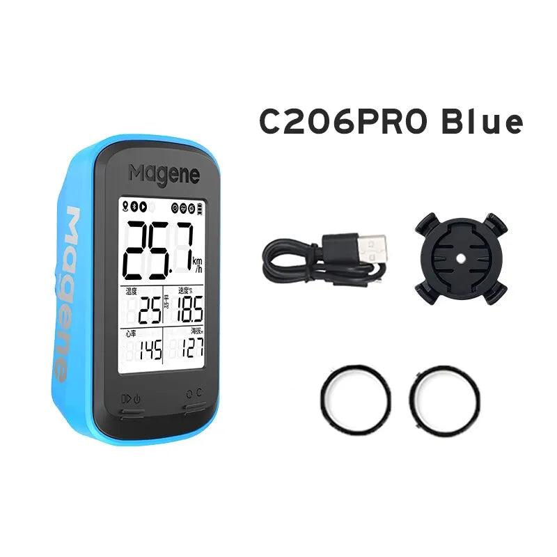 Magene Smart Bike Computer C206/PRO Wireless GPS Bicycle Speedometer Waterproof Road Mtb Cycling Odometer - Outdoorsavage