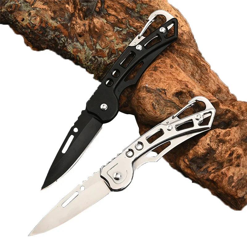 Stainless Steel Folding Blade Small Pocketknives Military Tactical Knives Multitool Hunting And Fishing Survival Hand Tools - Outdoorsavage