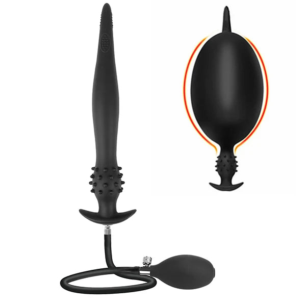 Inflatable Butt Plug With Pump