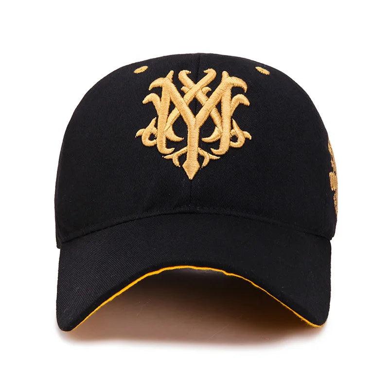 Totem Embroidered Baseball Cap Fashion Men Women Caps Spring And Summer Snapback Hip Hop Hat Adjustable Flame Sun Shading Hats - Outdoorsavage