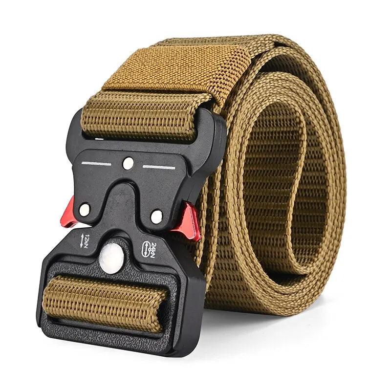 Men's Belt Outdoor Multi Function Belt High Quality Canvas For Nylon Male Luxury Belts Women's Sports Jeans Belt Neutral Belts - Outdoorsavage