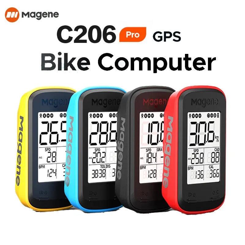 Magene Smart Bike Computer C206/PRO Wireless GPS Bicycle Speedometer Waterproof Road Mtb Cycling Odometer - Outdoorsavage