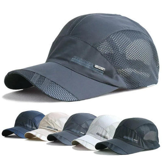 Dry Running Baseball Summer Mesh 8 Colors Gorras Cap Cap Visor Mens Hat Sport Cool Fashion 2021 Hot Quick Outdoor Popular New - Outdoorsavage