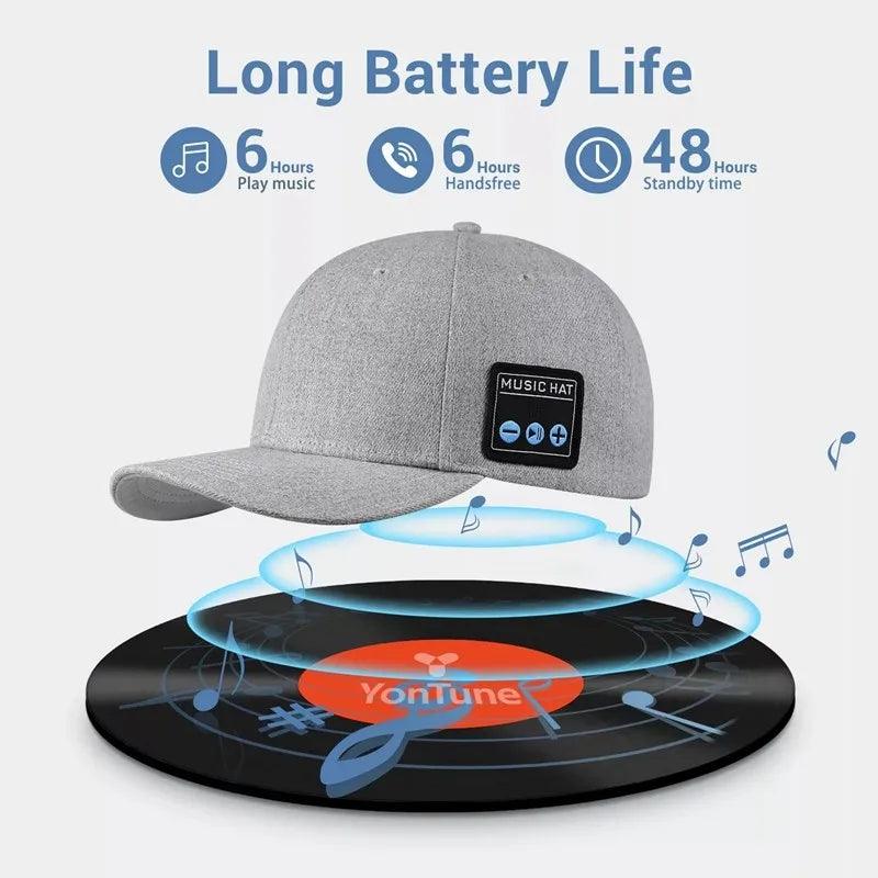 Hat with Bluetooth Speaker, Bluetooth Earbuds Outdoor Listening To - Outdoorsavage