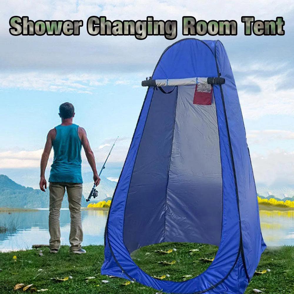 Portable Outdoor Camping Tent Shower Tent Simple Bath Cover Changing Fitting Room Tent Mobile Toilet Fishing Photography Tent - Outdoorsavage