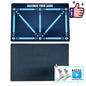 Football Training Mat Durable Non Slip Foldable Kids Adults Dribble Training Mat Football Training Indoor Ourdoor Equipment - Outdoorsavage