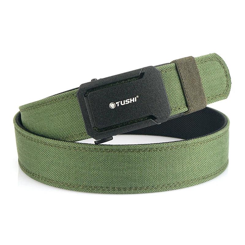 VATLTY New Military Belt for Men Sturdy Nylon Metal Automatic Buckle Police Duty Belt Tactical Outdoor Girdle IPSC Accessories - Outdoorsavage