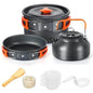 Outdoor camping cooking set outdoor water boiling and vegetable frying - Outdoorsavage