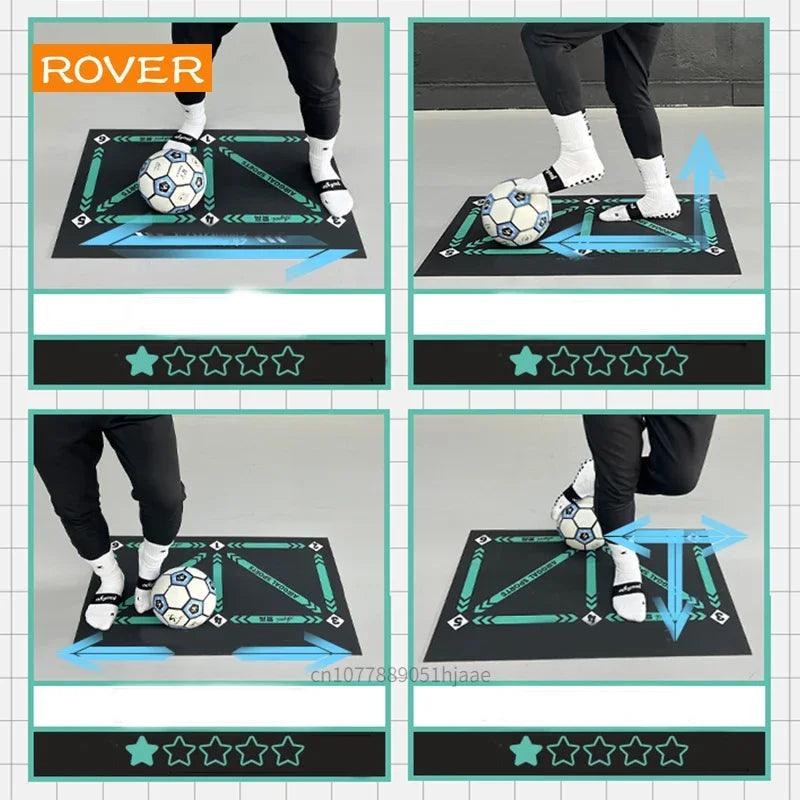 Football Training Mat Durable Non Slip Foldable Kids Adults Dribble Training Mat Football Training Indoor Ourdoor Equipment - Outdoorsavage