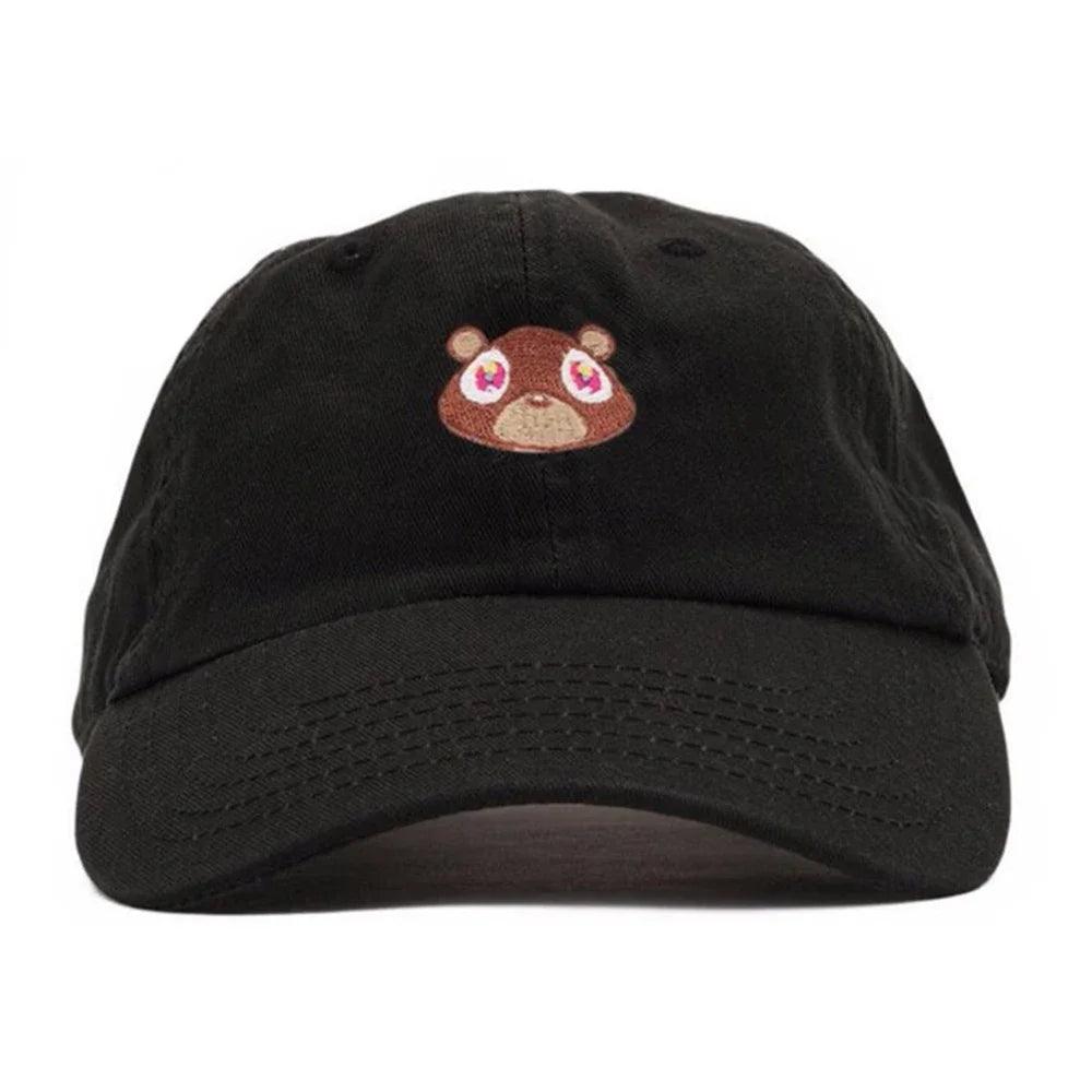 Kanye West Ye Bear Dad Lovely Baseball Cap Summer For Men Women Snapback Unisex Exclusive Release Hip Hop Hot Style Hat - Outdoorsavage