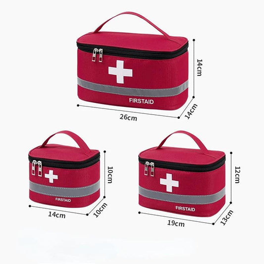 First Aid Kit Medicine Storage Bag Portable Outdoor Rescue Bag Household Children's Large Capacity Medical Kit Storage Organizer - Outdoorsavage