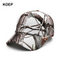 KOEP New Tree Camo Baseball Cap Fishing Caps Men Outdoor Hunting Camouflage Jungle Hat Hiking Casquette Hats - Outdoorsavage