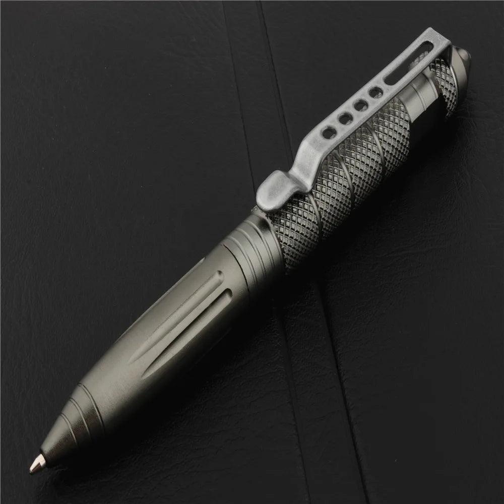 High Quality Aluminum Anti Skid Self DEFENCE Ballpoint Pens Multi Functional Tactical Pen Office Accessories School Supplies - Outdoorsavage