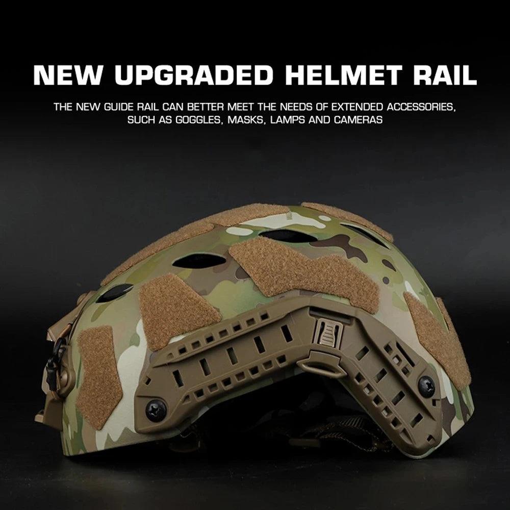 Tactical Combat Helmet SF Super High Cut Helmet Military Tactical Helmet Accessories Tactical Combat Helmet Tactical Military - Outdoorsavage