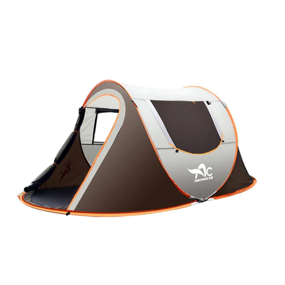 Outdoor Large Camping Tent Full-Automatic Instant Unfold WaterProof Tent Family Multi-Functional Portable Dampproof Tent - Outdoorsavage