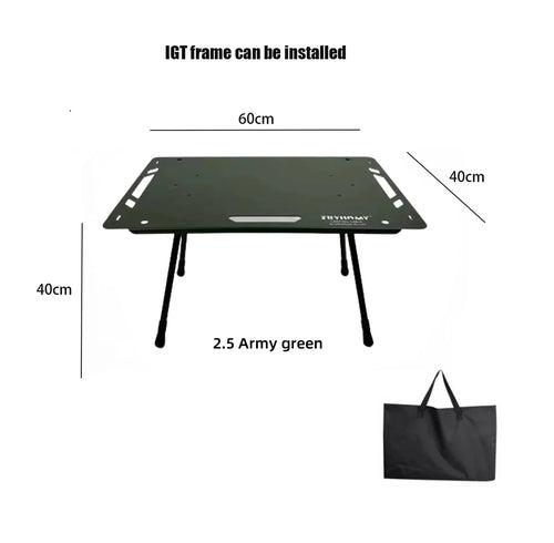 Lightweight Outdoor Tactical Table Aluminum Alloy IGT Table Folding - Outdoorsavage