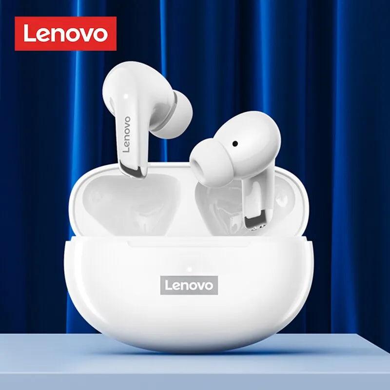 Original Lenovo LP5 Wireless Bluetooth Earbuds HiFi Music Earphones Headphones Sports Waterproof Headset With Mic Earbuds New - Outdoorsavage