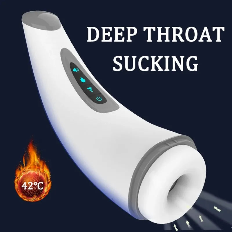 Air Sucking Heating Male Masturbator Automatic Vacuum