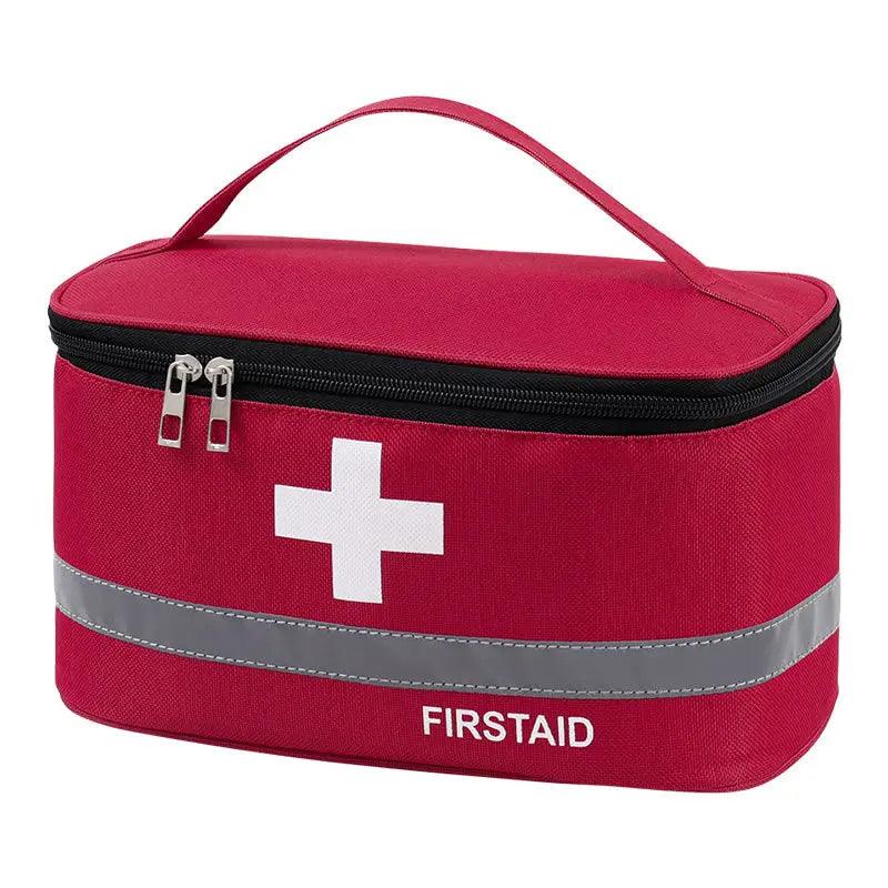 First Aid Kit Medicine Storage Bag Portable Outdoor Rescue Bag Household Children's Large Capacity Medical Kit Storage Organizer - Outdoorsavage