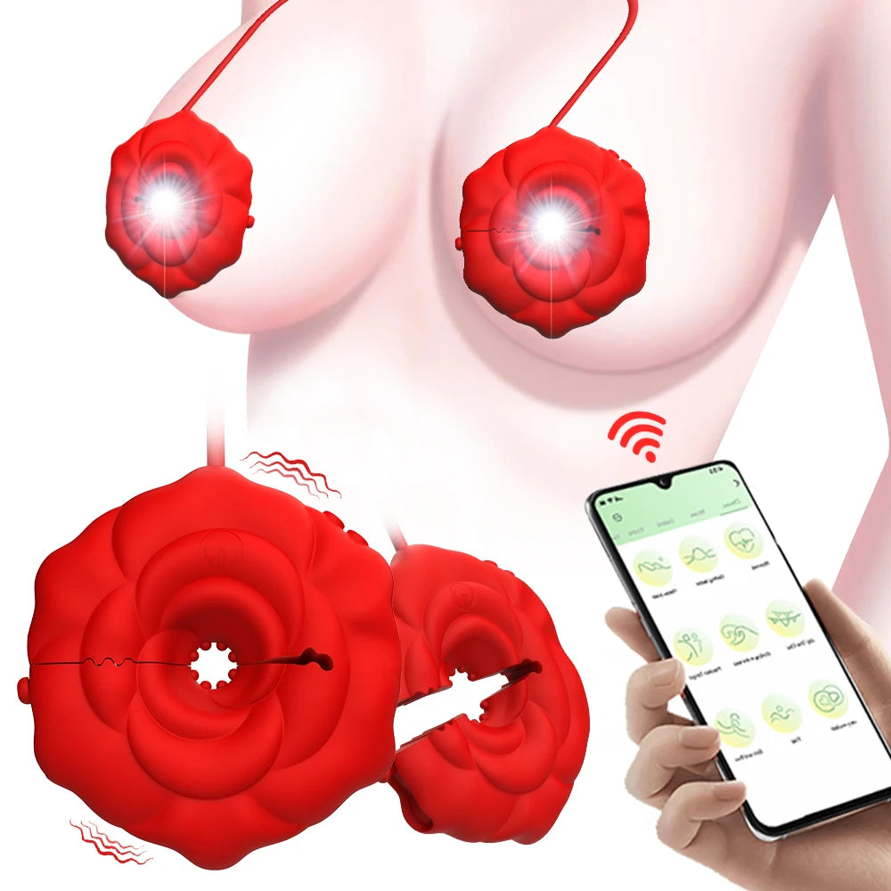 Nipple Clamps Vibrator 9 Vibration