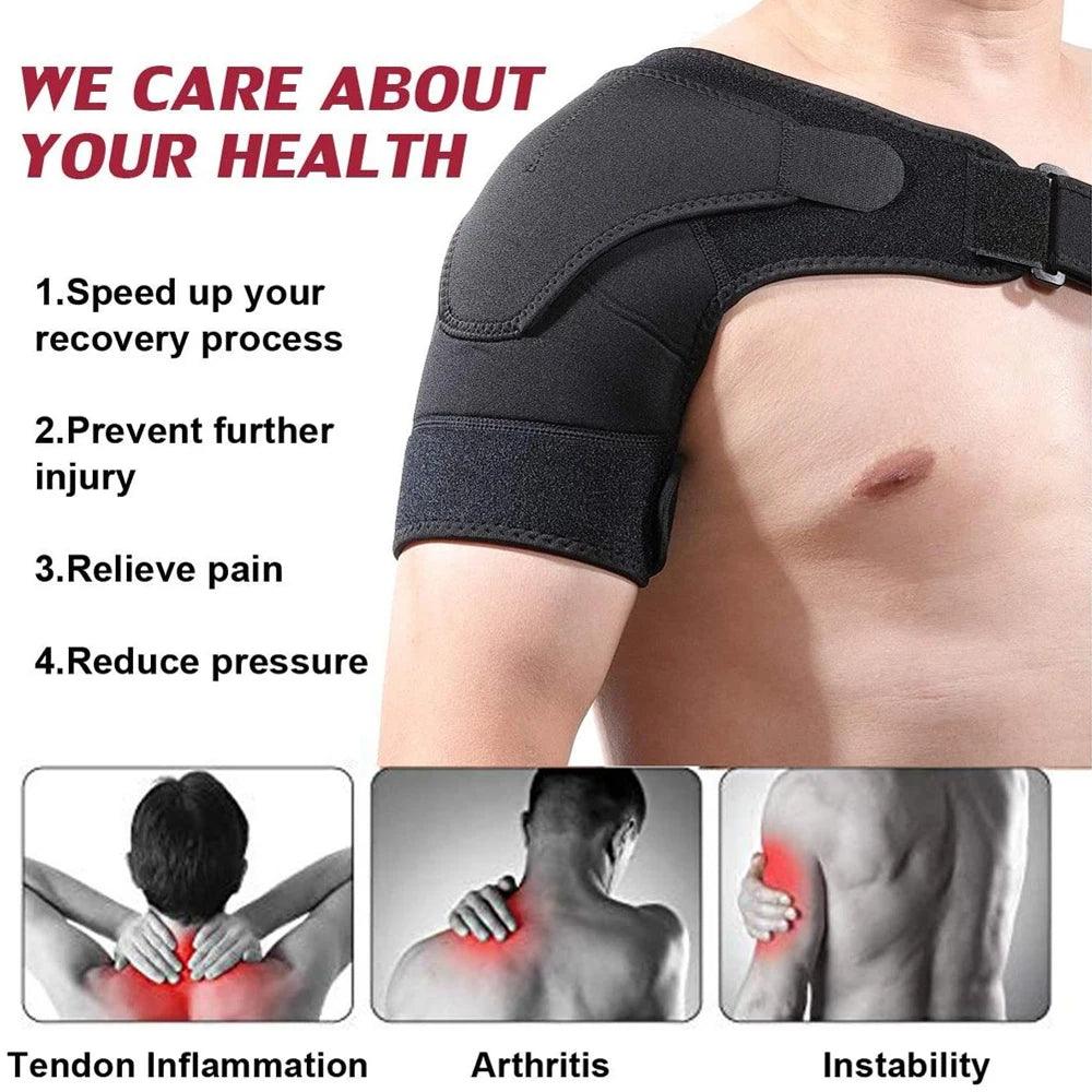 Adjustable Shoulder Brace for Rotator Cuff and AC Joint Pain Relief - Outdoorsavage