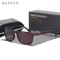 BARCUR TR90 Polarized Sports Sunglasses with UV Protection, Stylish Design