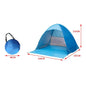 Automatic Instant Pop Up Tent Potable Beach Tent Lightweight Outdoor UV Protection Camping Fishing Tent Sun Shelter - Outdoorsavage