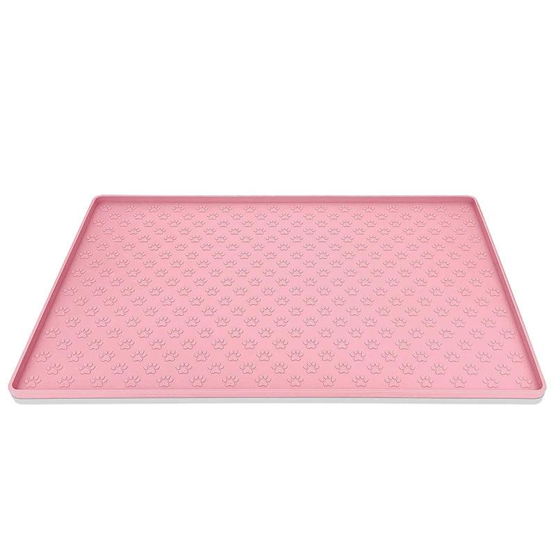 Pet Placemat Dog Food bowl Mat Cat Feed Mat Cat Dog Drinking Feeding Placemat Silicone Waterproof Pet Bowl Pad Feeder Mats - Outdoorsavage