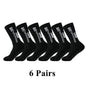 6Pairs/Lot 2023 New ANTI SLIP Tapedesign Football Socks Mid Calf Non-Slip Soccer Sport Cycling Sports Mens Sock EU38-45 - Outdoorsavage